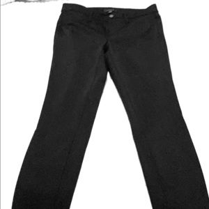 Black stretch pants